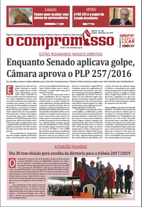 Jornal O Compromisso - Ano X - Ed. 105