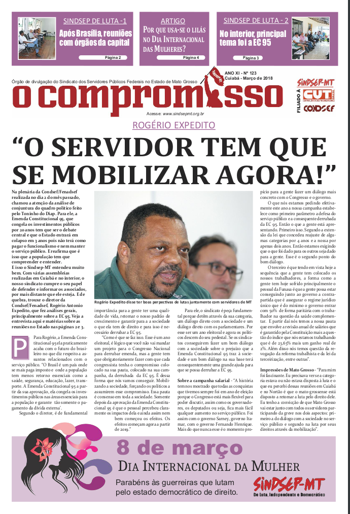 Jornal O Compromisso - Ano XI - Ed. 123