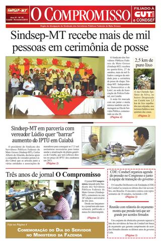 Jornal O Compromisso - Ano IV - Ed. 36