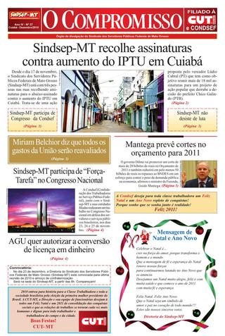 Jornal O Compromisso - Ano IV - Ed. 37