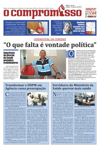 Jornal O Compromisso - Ano VII - Ed. 62